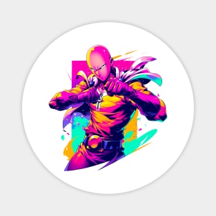 saitama punch Magnet